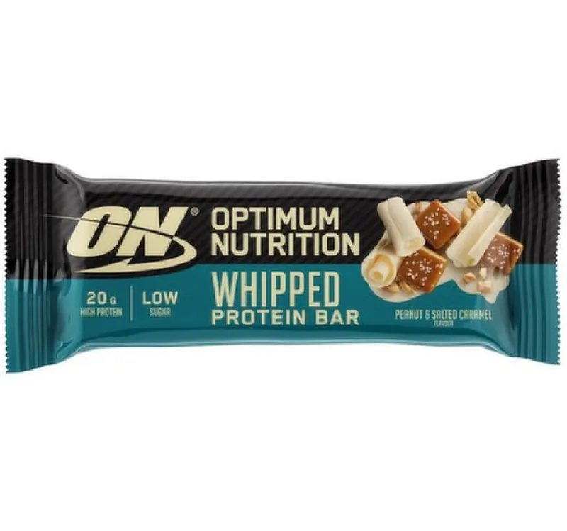 Optimum Nutrition Whipped Protein Bar 68g Peanut and Salted Caramel